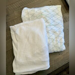 Newton Baby Organic Fitted Crib Sheets - Set of 2